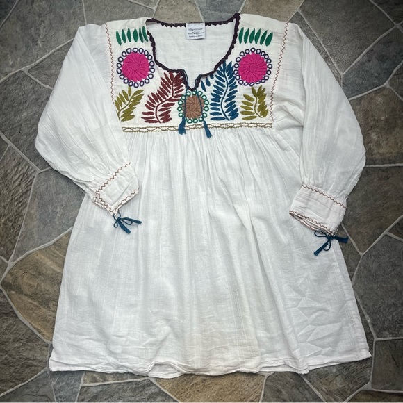 Allegra Luca Embroidered Handmade Blouse - Picture 5 of 13